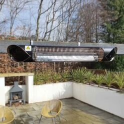 Ecostrad Thermaglo Infrared Patio Heater - Black 2kW -Heating Equipment Store 20200225 113403 1