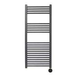 Heating Equipment Store 18 Ecostrad Fina-E IQ WiFi Electric Towel Rail - Anthracite 400w (500 X 1200mm)