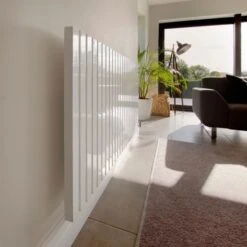 Ecostrad Adesso IQ WiFi Designer Electric Radiator - White 300w (390 X 600mm) -Heating Equipment Store 401a1266 square 8