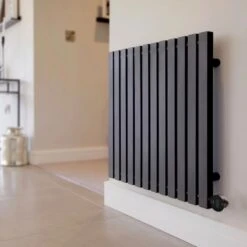 Ecostrad Adesso IQ WiFi Designer Electric Radiators - Black -Heating Equipment Store 401a1284 square 2
