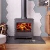 Woodwarm Fireview ECO 5 Contemporary Door Multi-Fuel Stove -Heating Equipment Store 5kW Fireview Eco Contemporary scaled 1 1024x690 1