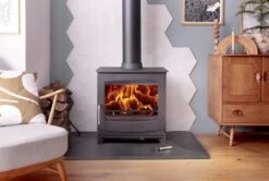 Woodwarm Fireview ECO 5 Contemporary Door Multi-Fuel Stove