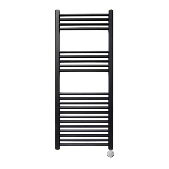 Ecostrad Fina-E Bluetooth Electric Towel Rail - Black 400w (500 X 1200mm) 3 Ecostrad Fina-E Bluetooth Electric Towel Rail - Black 400w (500 X 1200mm)