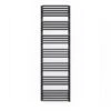 Terma Alex ONE Designer Electric Towel Rail - Grey 800w (500 X 1580mm) -Heating Equipment Store 800w 1