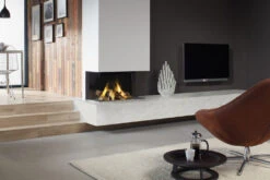 DRU Lugo 70/3 Eco Wave Gas Fire