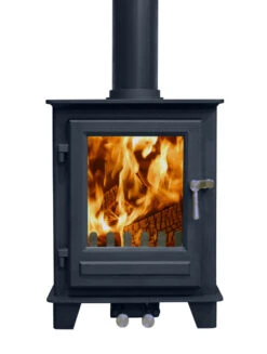 Clock Blithfield Compact 5 Multi-Fuel -Heating Equipment Store Compact 5 blue