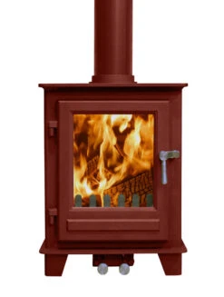 Clock Blithfield Compact 5 Multi-Fuel -Heating Equipment Store Compact 5 red