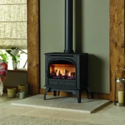 Dovre 425 Natural Gas Conventional Flue -Heating Equipment Store Dovre 425 Gas Conventional Flue Freestanding Stove 3 1