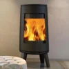 Dovre Bold 300 Matt Black On Legs -Heating Equipment Store Dovre Bold 300 Woodburner