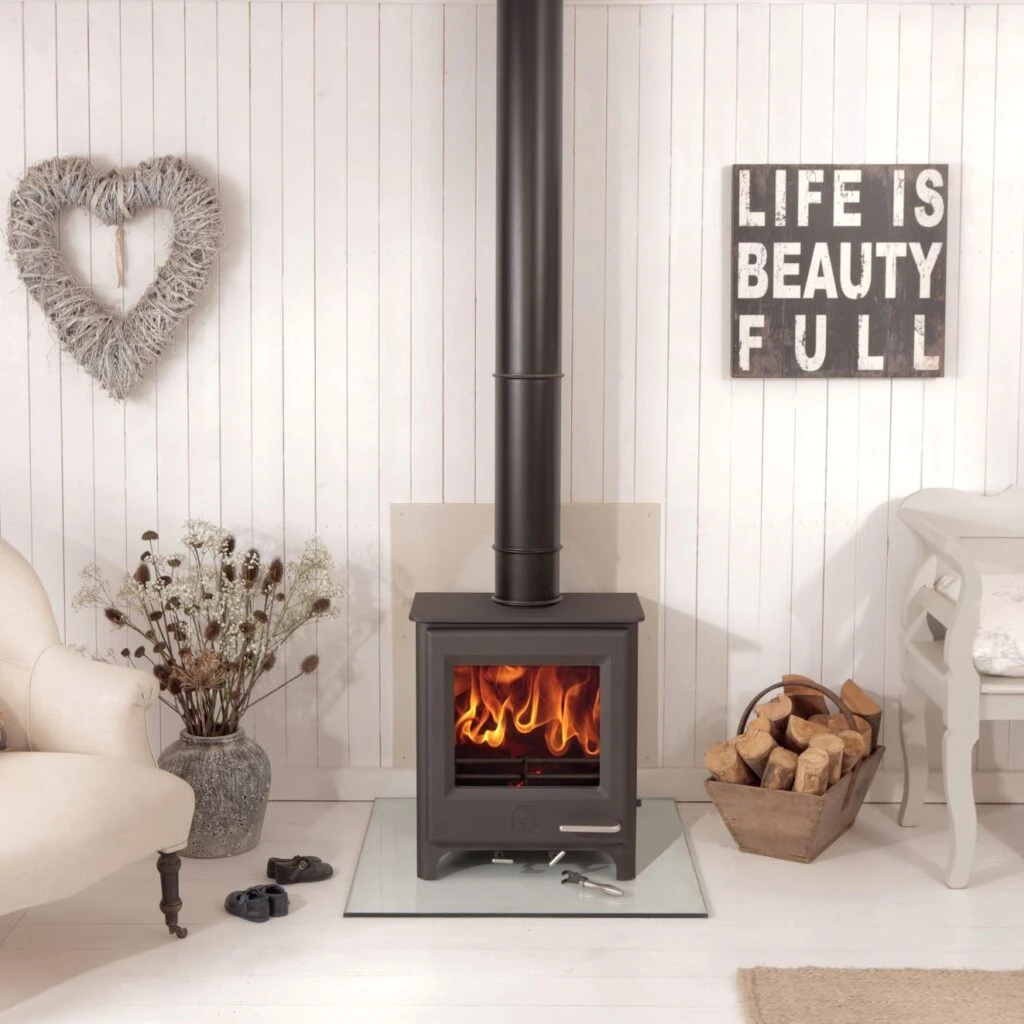 Woodwarm Firegem 5kW ECO Profiled Flat Top Multi-Fuel Stove 3 Woodwarm Firegem 5kW ECO Profiled Flat Top Multi-Fuel Stove