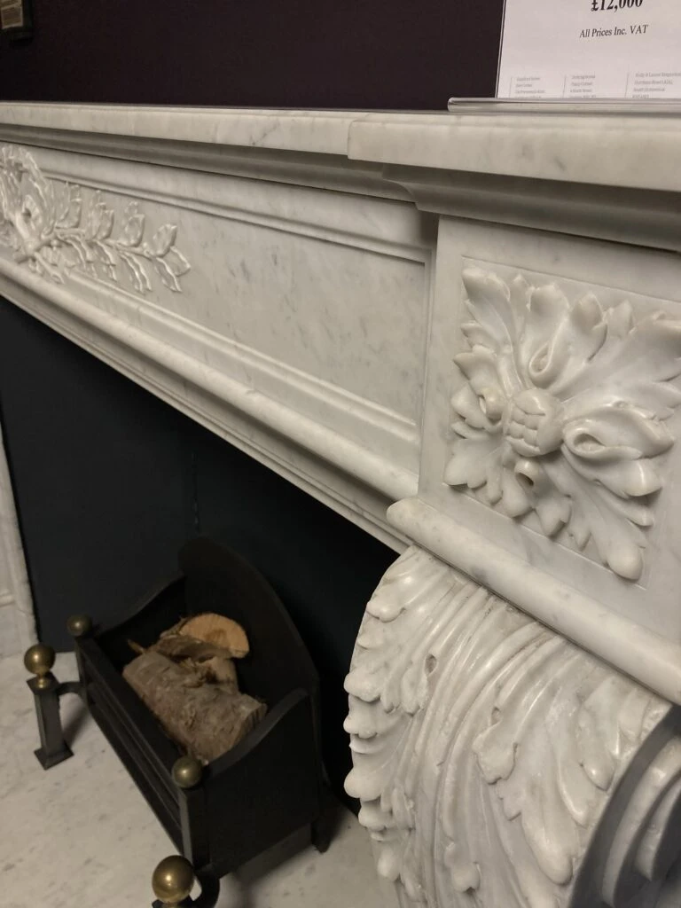 Original Marble Louis XVI Surround 5 Original Marble Louis XVI Surround - Image 3