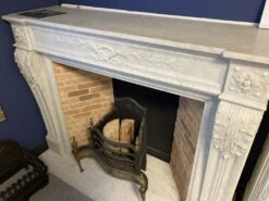 Original Louis XVI Marble Chimney Piece -Heating Equipment Store IMG 0074 1024x768 1