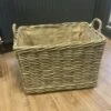 Large Wicker Log Store Basket With Wheels -Heating Equipment Store IMG 0195 1024x768 1