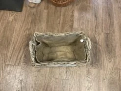 Small Wicker Log Store Basket -Heating Equipment Store IMG 0207 1024x768 1