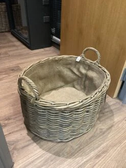 Oval Wicker Log Store Basket -Heating Equipment Store IMG 0244 1 768x1024 1