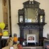 Original Cast Iron Surround With Mirrored Overmantle -Heating Equipment Store IMG 2569 scaled e1656155481302 1024x796 1
