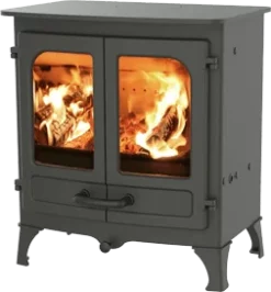 Charnwood All New Island 1 -Heating Equipment Store IslandIAP Gunmetal