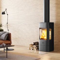 Jotul F233 BP With Side Glass -Heating Equipment Store J C3 B8tul F 233 Int