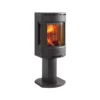 Jotul F137 Pedestal With Side Glass -Heating Equipment Store Jotul F137 Freestanding Pedestal Woodburner 2