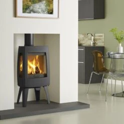 Dovre Sense 103 With Glass Sides & Legs
