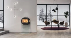 Nordpeis ME Pedestal Stove Without Side Glass -Heating Equipment Store MeGlass environment mi