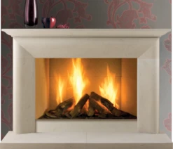 Wessex Stone Montgomery III Stone Fireplace