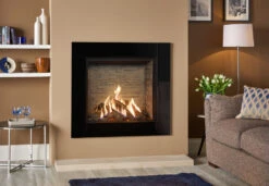 Gazco Reflex 75T Gas Fires -Heating Equipment Store Reflex 75T Icon XS front with ledgestone lining LB