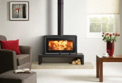 Stovax Studio Air 1 Freestanding -Heating Equipment Store Studio Air 1 Freestanding With White Decorative Trim on 1200 Bench lb