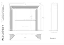 Chesneys Odeon Fireplace Surround In Cabouca -Heating Equipment Store The Odeon 1024x723 1