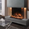 Evonic Fires Halo 800 -Heating Equipment Store Tyrell in Grey Actual Featured