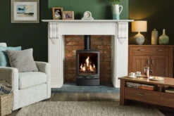 Gazco Gas Vogue Midi Stove -Heating Equipment Store Vogue midi Gas in Victorian corbel mantel lb 1