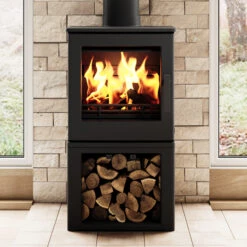 Woodpecker WP4LS Woodburner 9 Woodpecker WP4LS Woodburner -Heating Equipment Store Woodpecker WP4LS Stove CU3