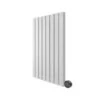 Ecostrad Adesso IQ WiFi Designer Electric Radiator - White 300w (390 X 600mm) -Heating Equipment Store ad hw4 cut out 1
