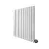 Ecostrad Adesso IQ WiFi Designer Electric Radiator - White 600w (590 X 600mm) -Heating Equipment Store ad hw6 cut out 3