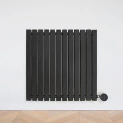 Ecostrad Adesso IQ WiFi Designer Electric Radiator - Black 1200w (1190 X 600mm) 10 Ecostrad Adesso IQ WiFi Designer Electric Radiator - Black 1200w (1190 X 600mm) -Heating Equipment Store adesso horizontal anth 1 1