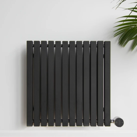 Ecostrad Adesso IQ WiFi Designer Electric Radiator - Black 1200w (1190 X 600mm) 4 Ecostrad Adesso IQ WiFi Designer Electric Radiator - Black 1200w (1190 X 600mm) - Image 2
