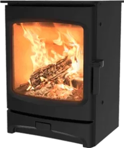 Charnwood Aire 5 – Low Stand Version -Heating Equipment Store aire black 253x300 1