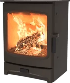 Charnwood Aire 5 – Low Stand Version -Heating Equipment Store aire brown 253x300 1