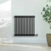 Ecostrad Allerton IQ WiFi Horizontal Triple Column Electric Radiator - Anthracite 600w (605 X 600mm) 1 Ecostrad Allerton IQ WiFi Horizontal Triple Column Electric Radiator - Anthracite 600w (605 X 600mm) -Heating Equipment Store allerton a horizontal