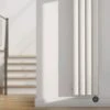Ecostrad Allora IQ WiFi Vertical Designer Electric Radiator - White -Heating Equipment Store allora vertical cgi herov2 1 5