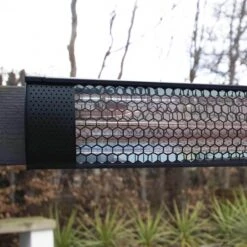 Ecostrad Sunglo Infrared Patio Heater - Black 2kW With Remote -Heating Equipment Store black3