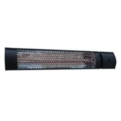 Ecostrad Sunglo Infrared Patio Heater - Black 2kW With Remote