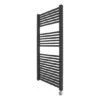 Ecostrad Cube Bluetooth Electric Towel Rail - Anthracite 600w (500 X 1200mm) 2 Ecostrad Cube Bluetooth Electric Towel Rail - Anthracite 600w (500 X 1200mm) -Heating Equipment Store cube anthacite bluetooth 500x1200 1
