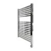 Ecostrad Cube Bluetooth Electric Towel Rail - Chrome 400w (500 X 800mm) 2 Ecostrad Cube Bluetooth Electric Towel Rail - Chrome 400w (500 X 800mm) -Heating Equipment Store cube bluetooth chrome 500x800 1