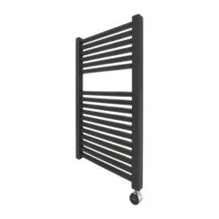 Ecostrad Cube IQ WiFi Electric Towel Rails - Anthracite -Heating Equipment Store cube wifi anthracite 500x800 cutout 2 1