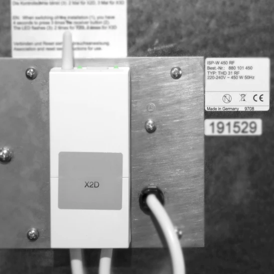 Technotherm ISP Design Glass Infrared Heating Panel - Black 450w (1030 X 690mm) 5 Technotherm ISP Design Glass Infrared Heating Panel - Black 450w (1030 X 690mm) - Image 3