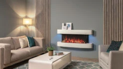 Gazco Cerreto 140 Complete Wall Mounted Suite