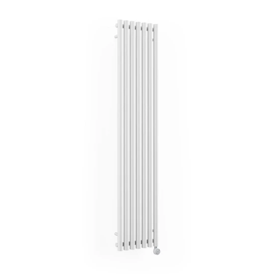 Terma Rolo E Vertical Designer Electric Radiators - White - Image 2