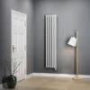 Terma Rolo E Vertical Designer Electric Radiators - White 1 Terma Rolo E Vertical Designer Electric Radiators - White -Heating Equipment Store ean 5901804743108 wlror180037 s916esmobp01electric radiator rolo room e 1800x370 white lifrestyle