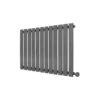 Ecostrad Ascoli IQ WiFi Designer Electric Radiator - Anthracite 800w (980 X 635mm) -Heating Equipment Store ecostrad ascoli designer electric radiator anthracite 800w 980 x 635mm 1